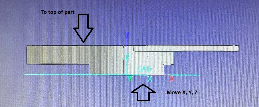 Move part origin
